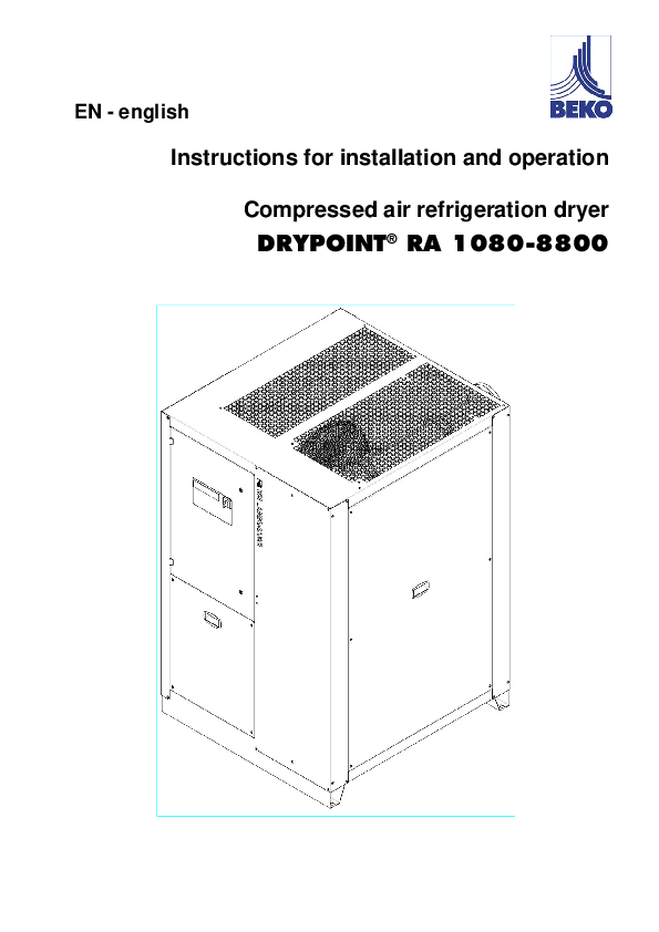 DRYPOINT RA 1080-8800