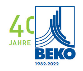 Logo - 40 Jahre BEKO
