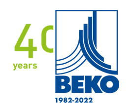 BEKO 40th anniversary logo